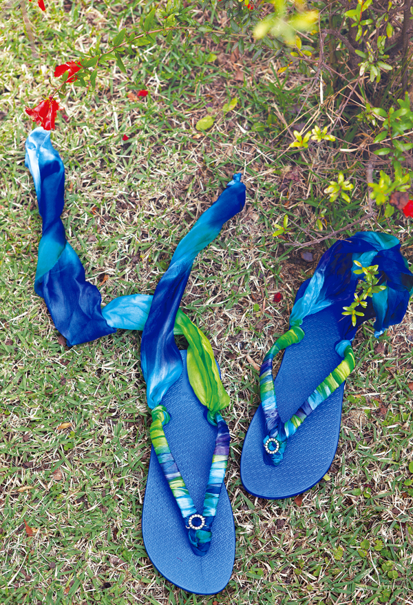 15 DIY flip flop ideas â€“ How to decorate your summer sandals