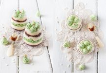 Christmas Mess with Christmas Tree Meringues