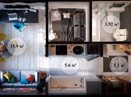 Bold Decor In Small Spaces – 3 Homes Under 50 Square Meters