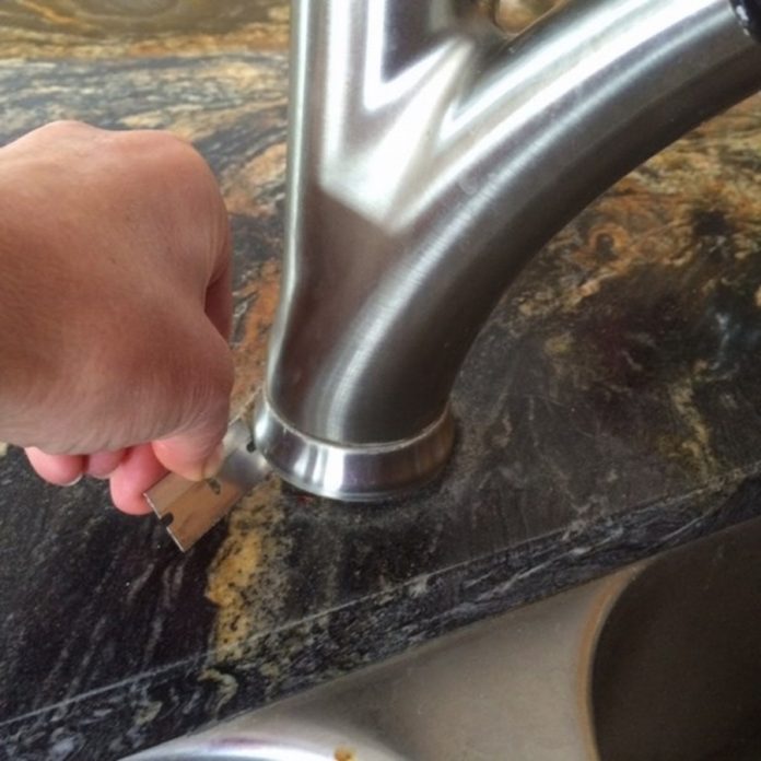 How to remove hard water stains from granite countertops? — DIY Masters ...