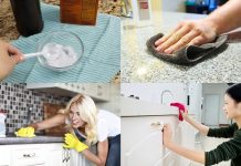 How to remove hard water stains from granite countertops?