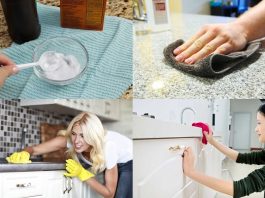 How to remove hard water stains from granite countertops?